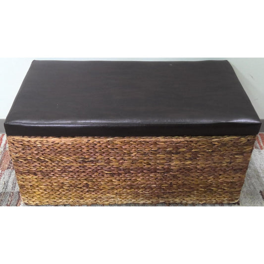 Wicker Ottoman