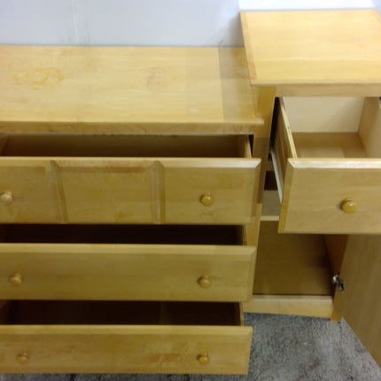 Light Wood Dresser/Changing Table
