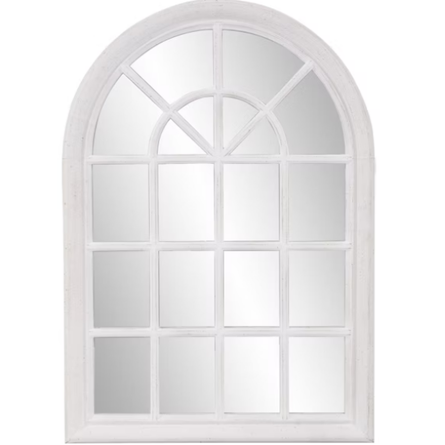 Fenetre White Washed Mirror
