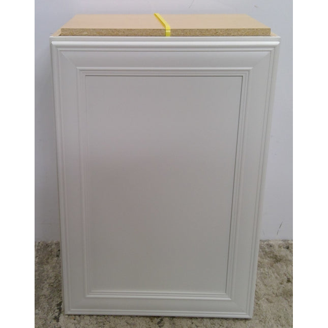 21" x 30" White Plywood Upper Cabinet