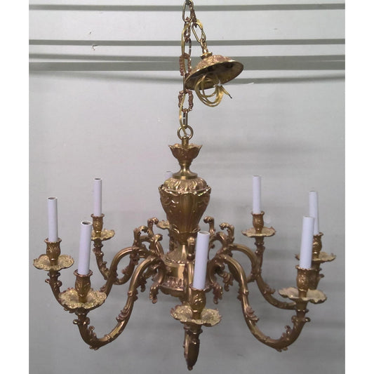 Ornate Gold Chandelier