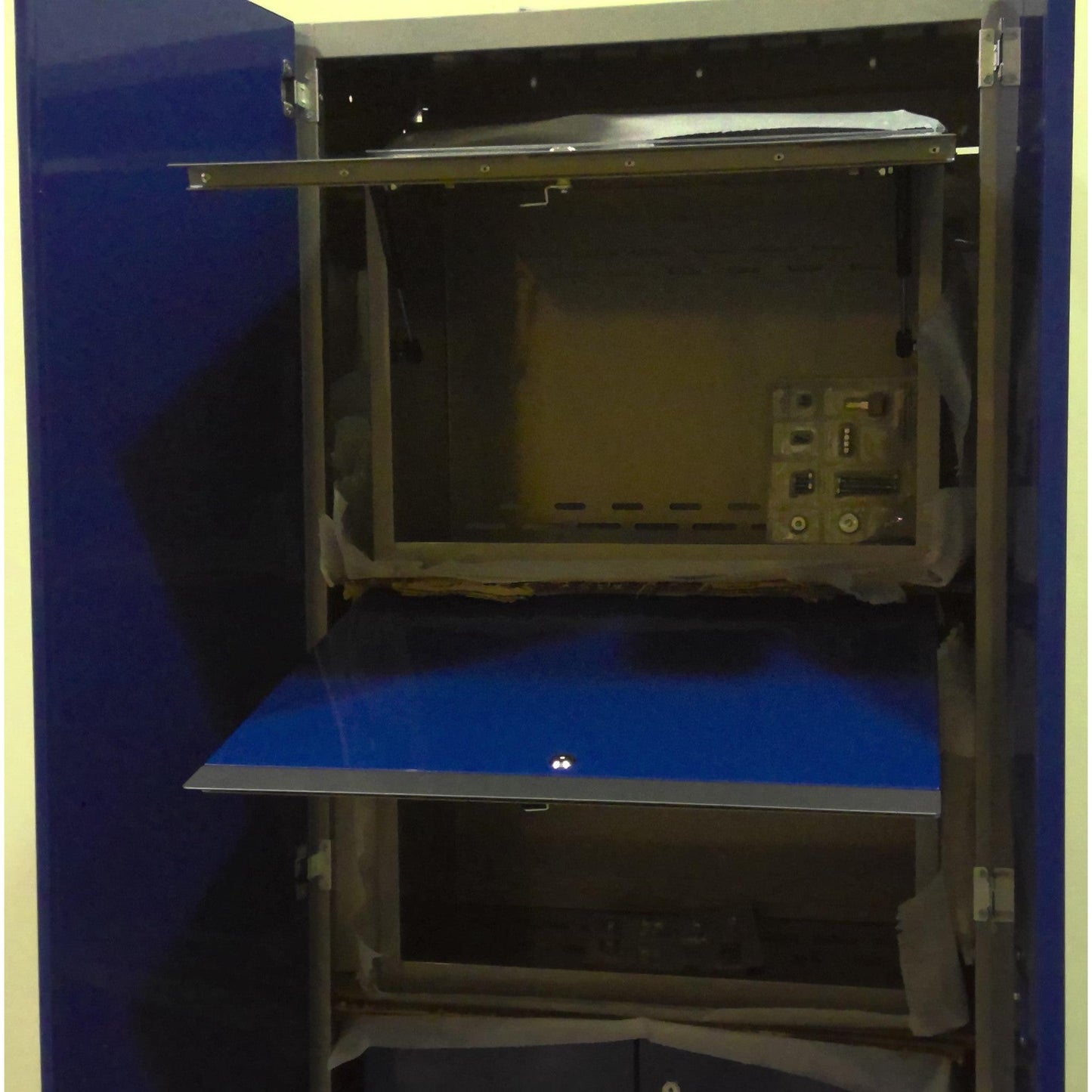 4-Piece Blue Steel Garage Storage Set
