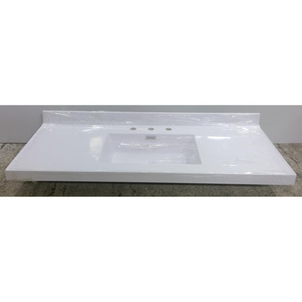 49" Cultured Marble Vanity Top