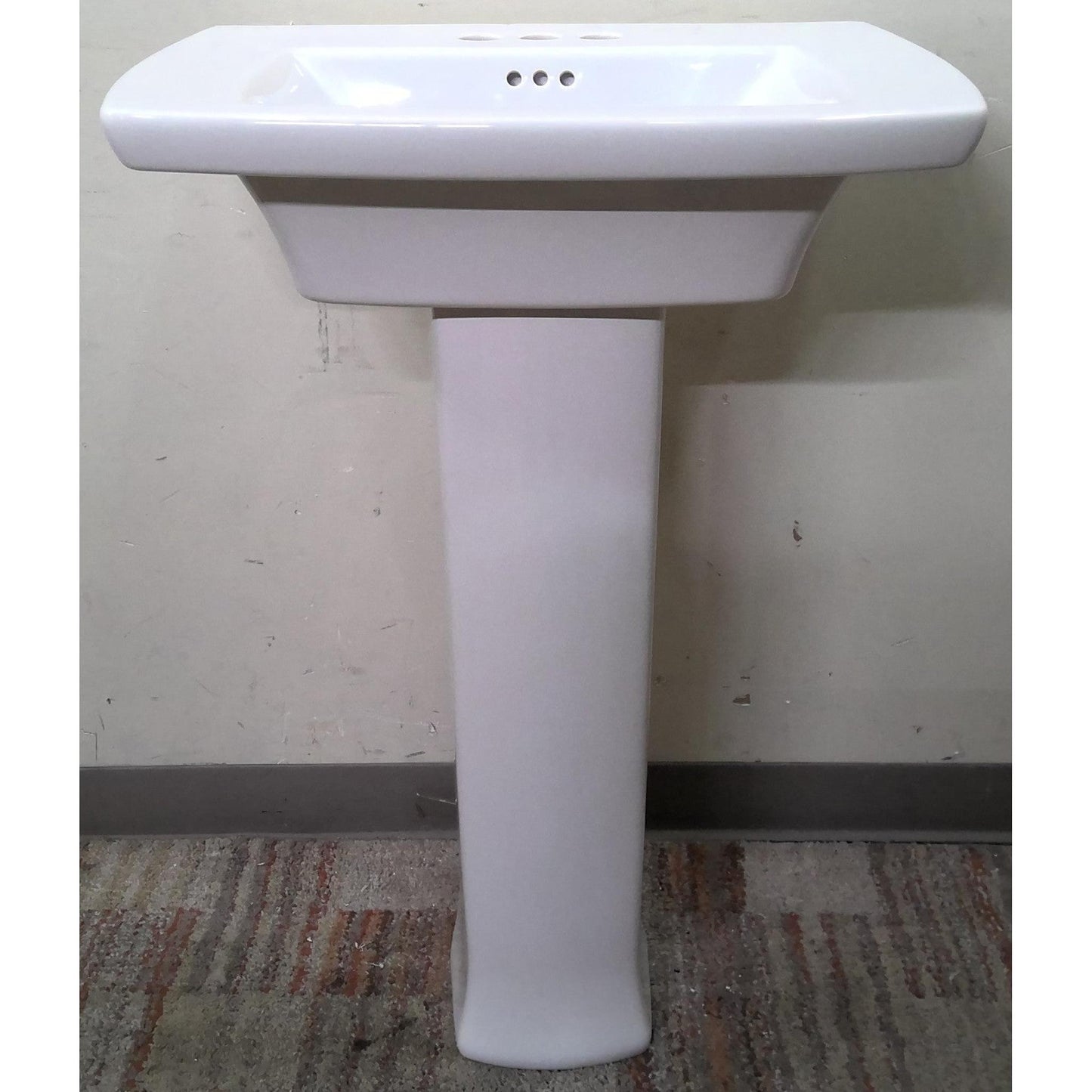 Edgemere Fireclay Pedestal Sink