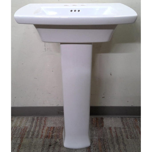 Edgemere Fireclay Pedestal Sink