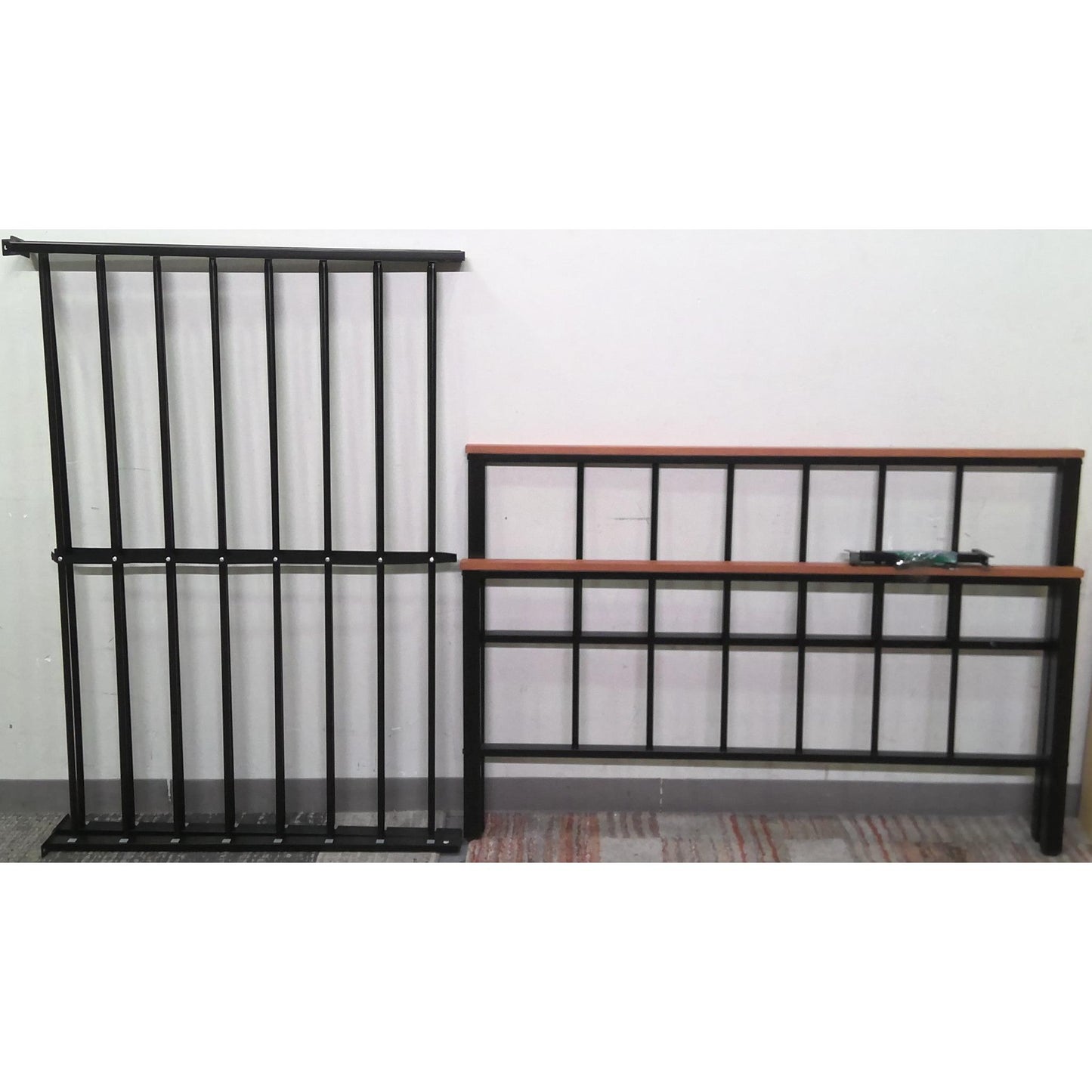 Full Black Metal Bed Frame