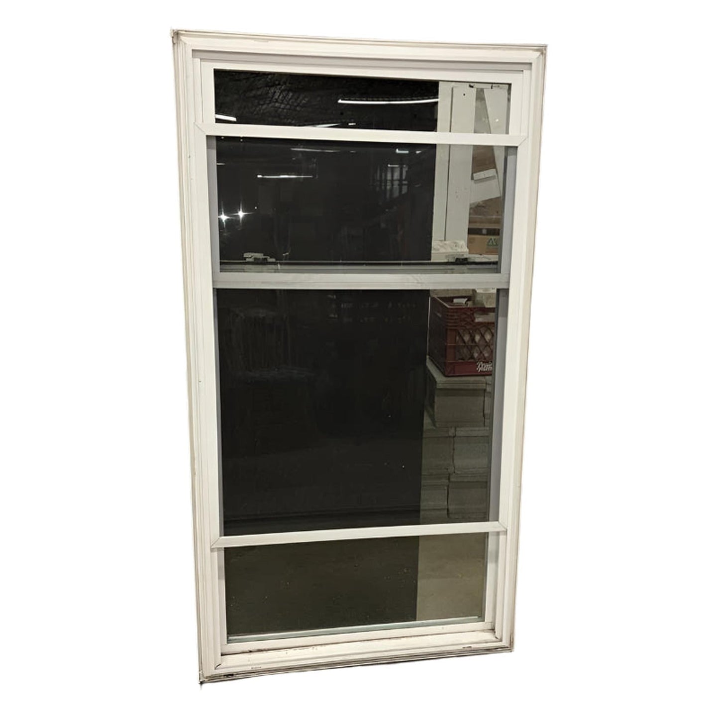 65.5" x 36" White Single-Hung Window