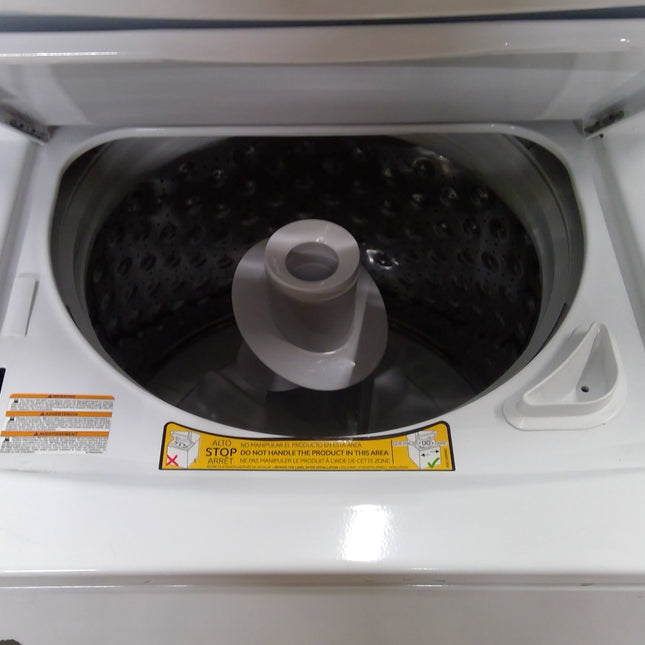 GE Unitized Spacemaker 3.8 cu. ft. Capacity Washer with Stainless Steel Basket and 5.9 cu. ft. Capacity Electric Dryer