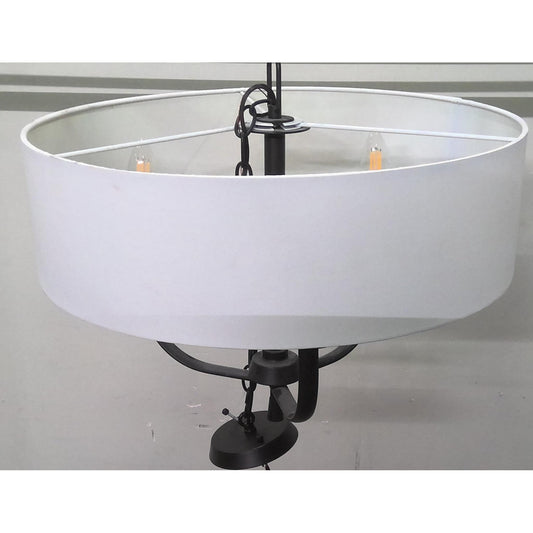 3-Light Matte Chandelier
