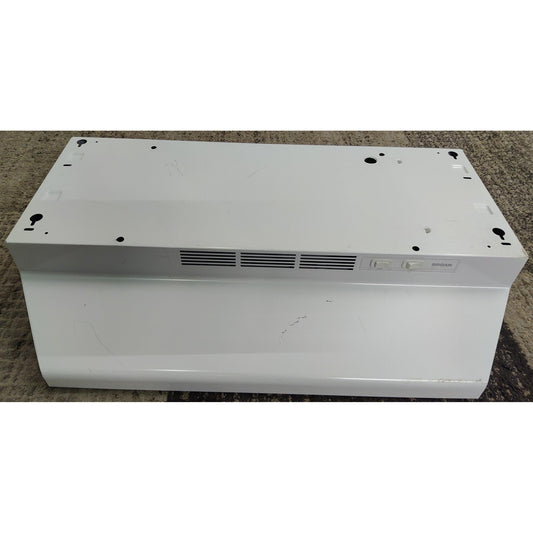 30" White Broan Range Hood