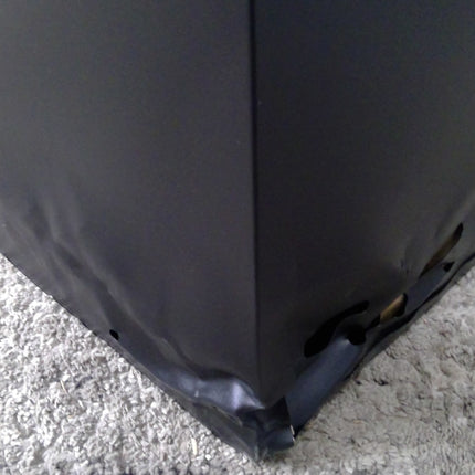 30" Black and Gray Steel Storage Locker