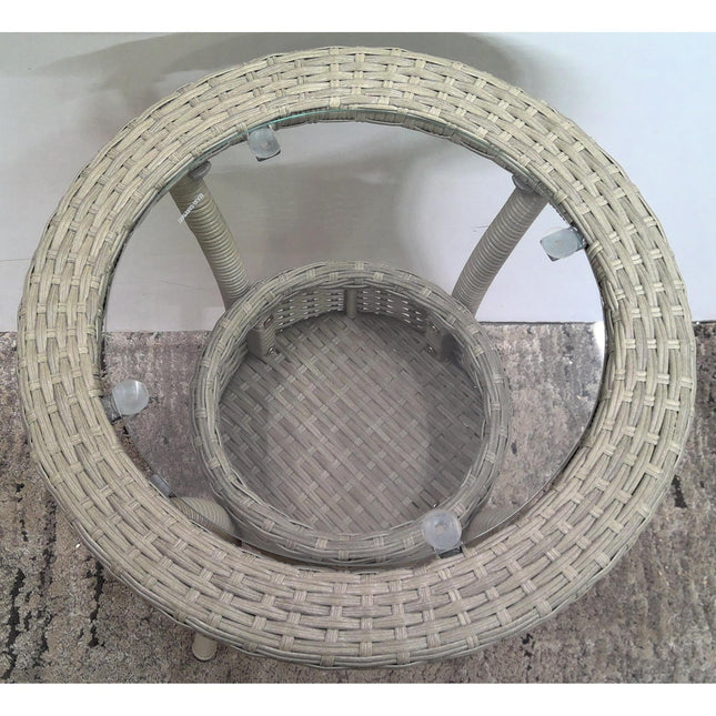 20" Round Outdoor Accent Table