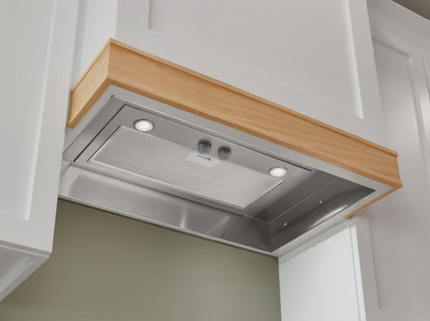 21-3/8" Broan Select Stainless Steel Range Hood Ventilator, 400 CFM