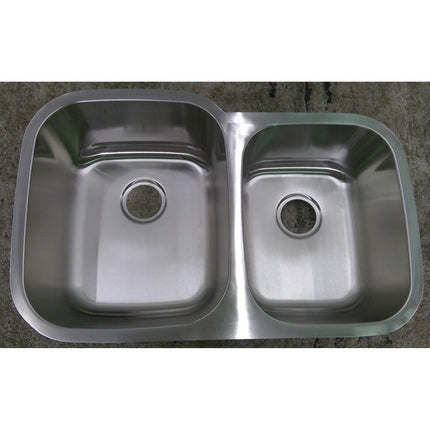 31.5" Double Bowl Stainless Steel Undermount Sink (Added 08/12/2026)