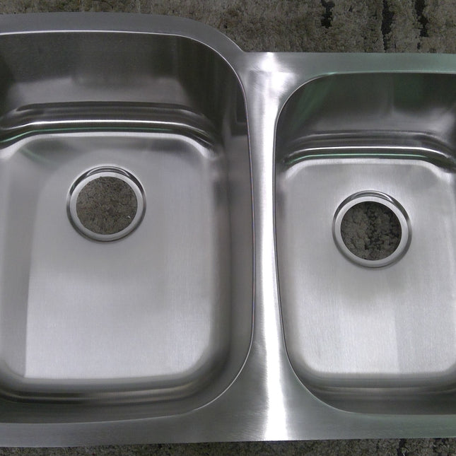 31.5" Double Bowl Stainless Steel Drop-In Sink (Added 08/12/2026)
