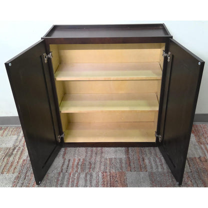 Espresso Shaker Cabinet