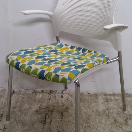 Guest Chair with Multicolor Seat