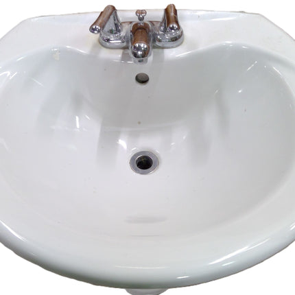 Pedestal Sink with Faucet