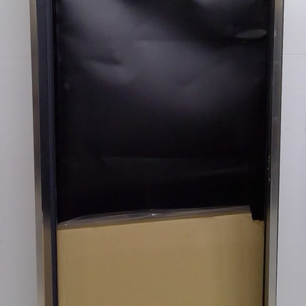 30" Black and Gray Steel Storage Locker