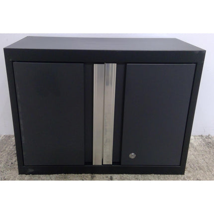 24" x 18" Black and Gray Steel Wall Cabinet (Added 08/14/2026)