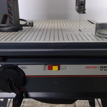 Sears Craftsman 12" Two Speed Band Saw
