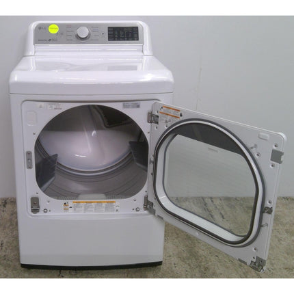 LG 7.3 cu. ft. Ultra Large Capacity Smart Wi-Fi Enabled Electric Dryer with Sensor Dry
