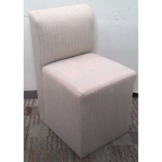 Striped Armless Chair