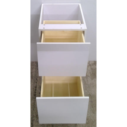 18" White 2-Drawer Base Cabinet (Added 08/01/2026)