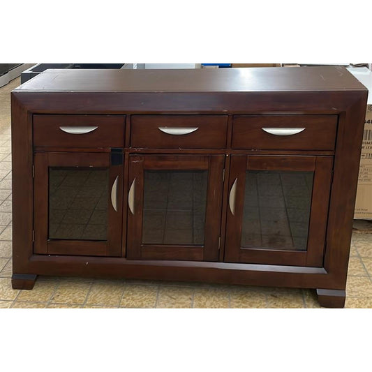 Dark Brown Hutch