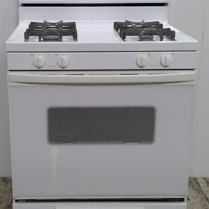 Whirlpool 30" White Gas Range
