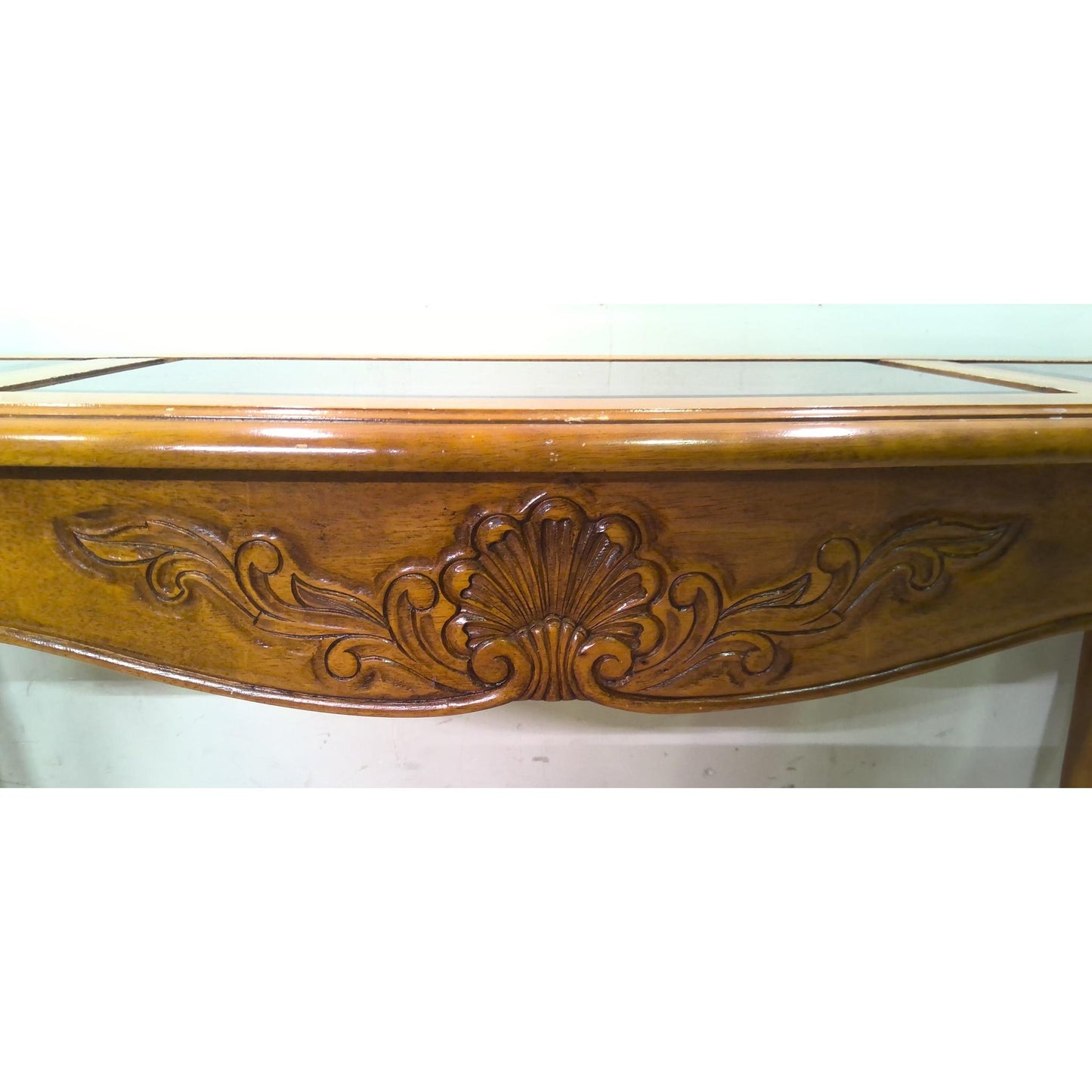 Glass Top Sofa Table