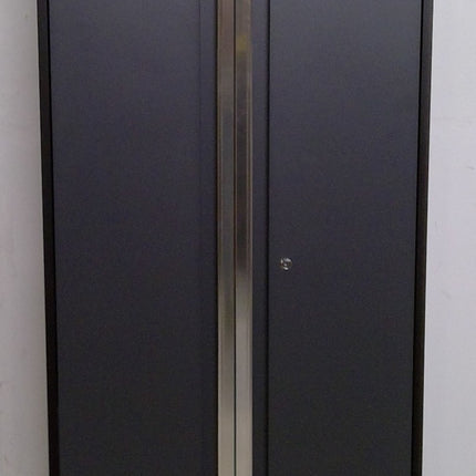 30" Black and Gray Steel Storage Locker