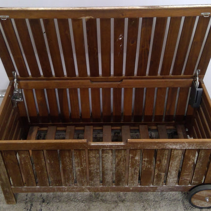 Outdoor Wooden Storage Chest