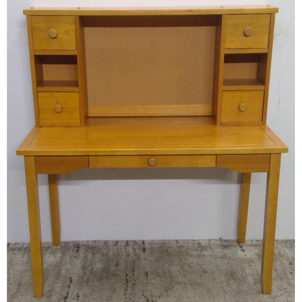Wood Desk with Hutch (Added 07/15/2026)