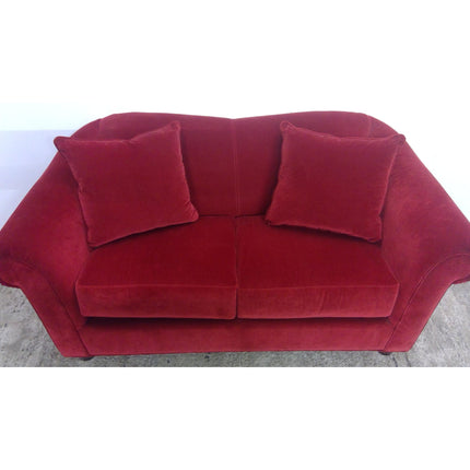 74" Red Sofa