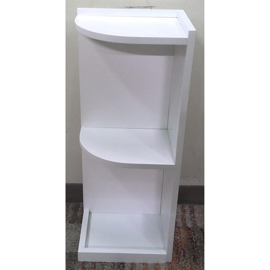 9" White End Shelf