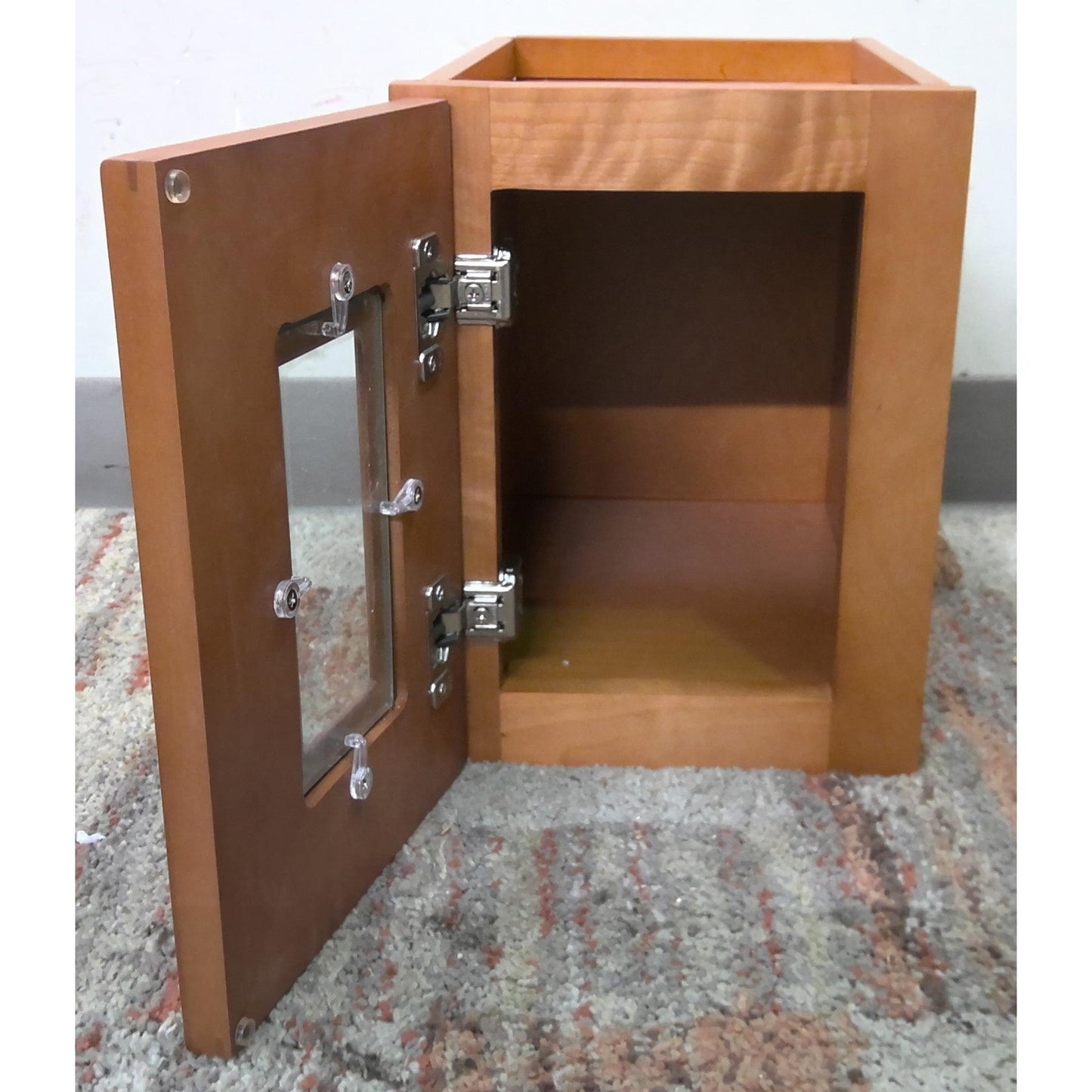 9" x 12" Glass Door Upper Cabinet RTA