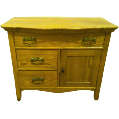 Antique Oak Washstand
