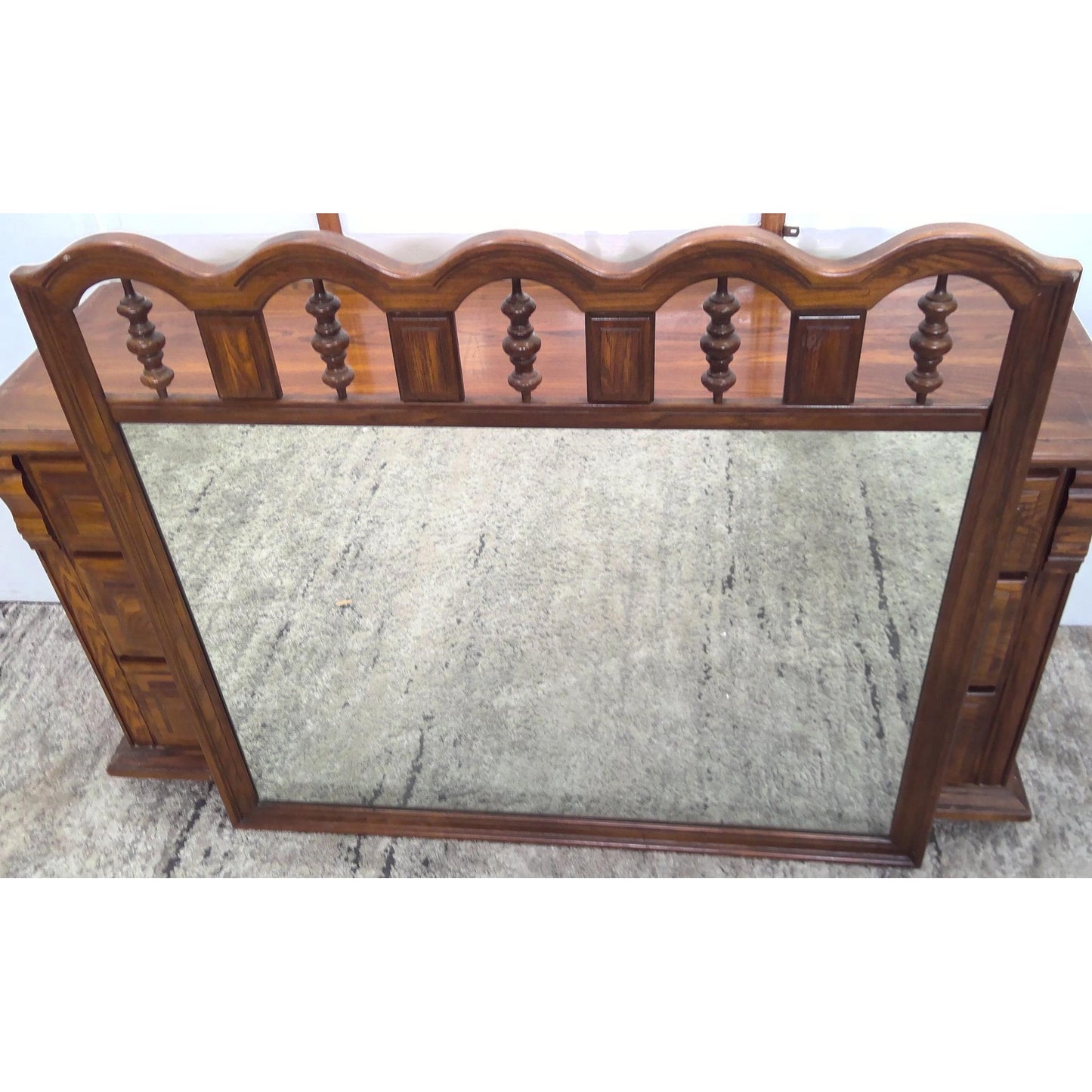 68" Dresser with Mirror