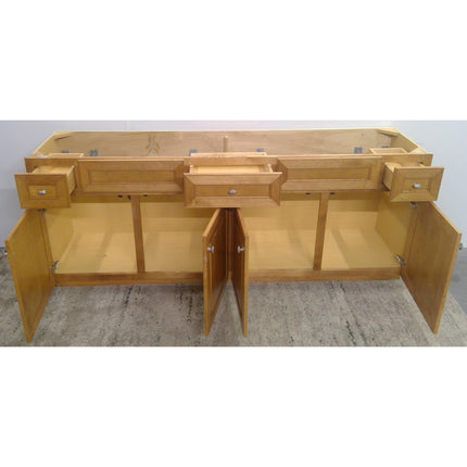 85.5" Double Sink Vanity Cabinet