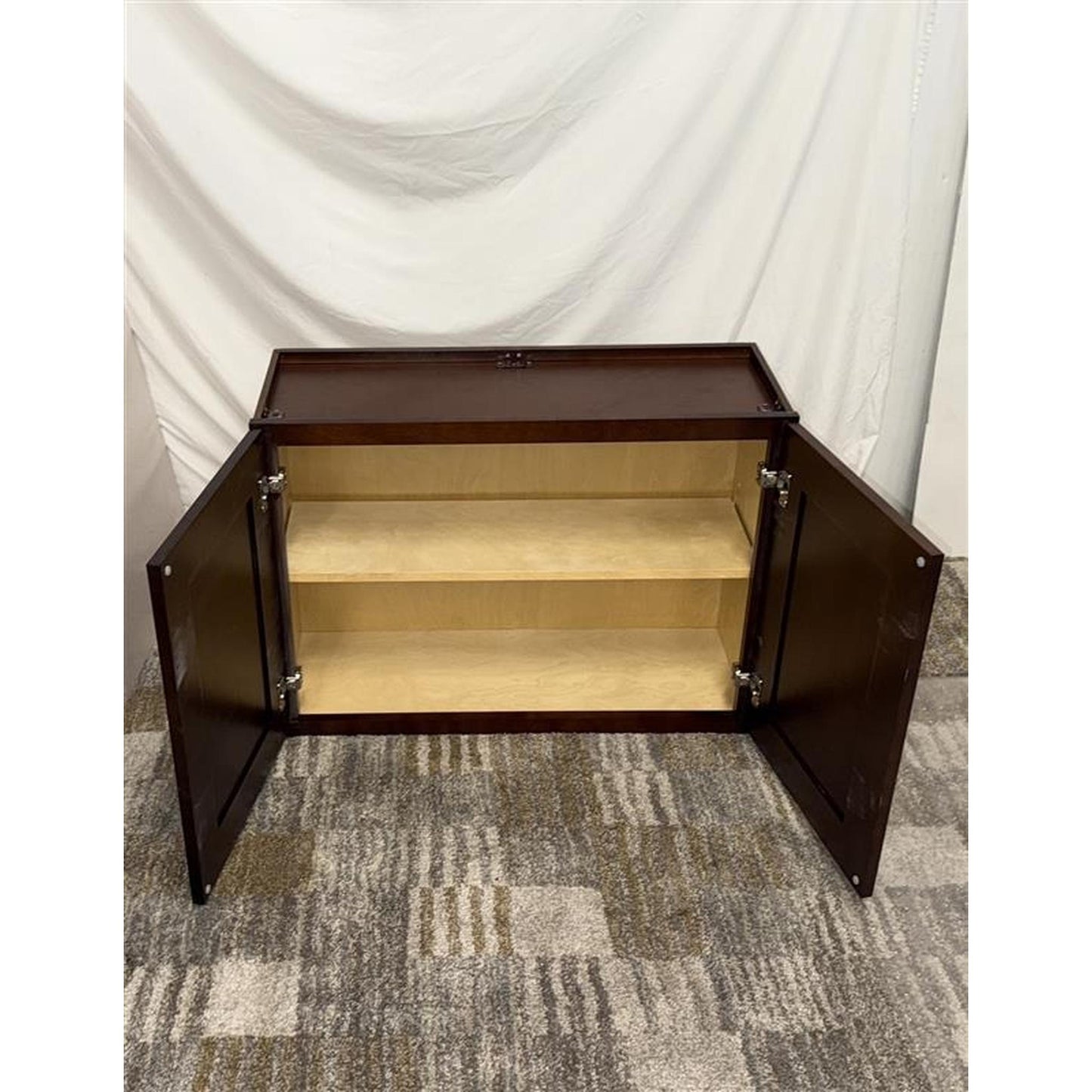Dark Wood Cabinet
