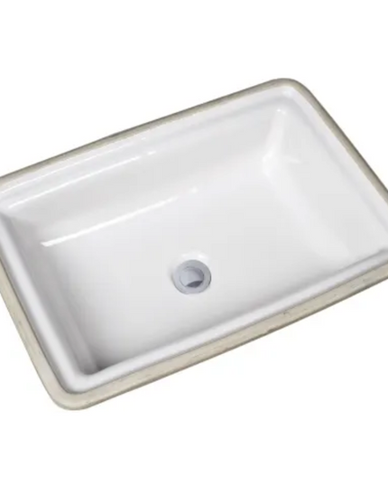 20-15/16" White Vitreous China Undermount Bathroom Sink