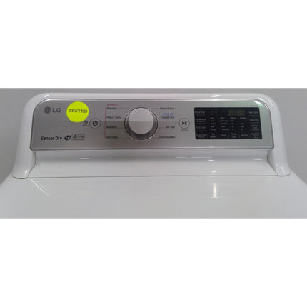 LG 7.3 cu. ft. Ultra Large Capacity Smart Wi-Fi Enabled Electric Dryer with Sensor Dry
