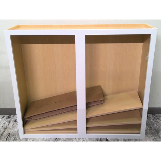 45" x 39" White Open Upper Cabinet