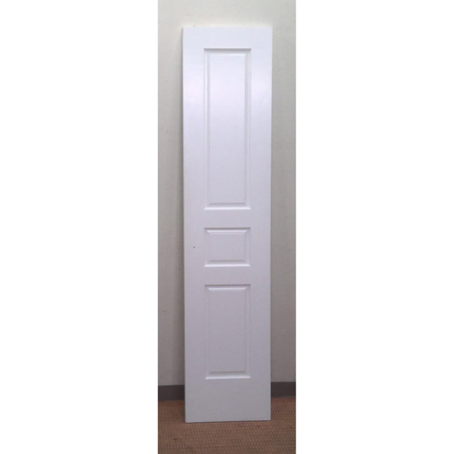 18" x 80" White 3 Panel Door