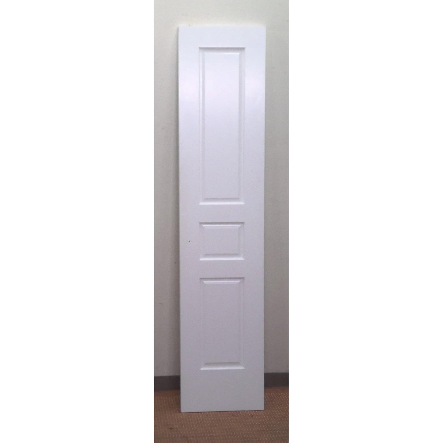 18" x 80" White 3 Panel Door