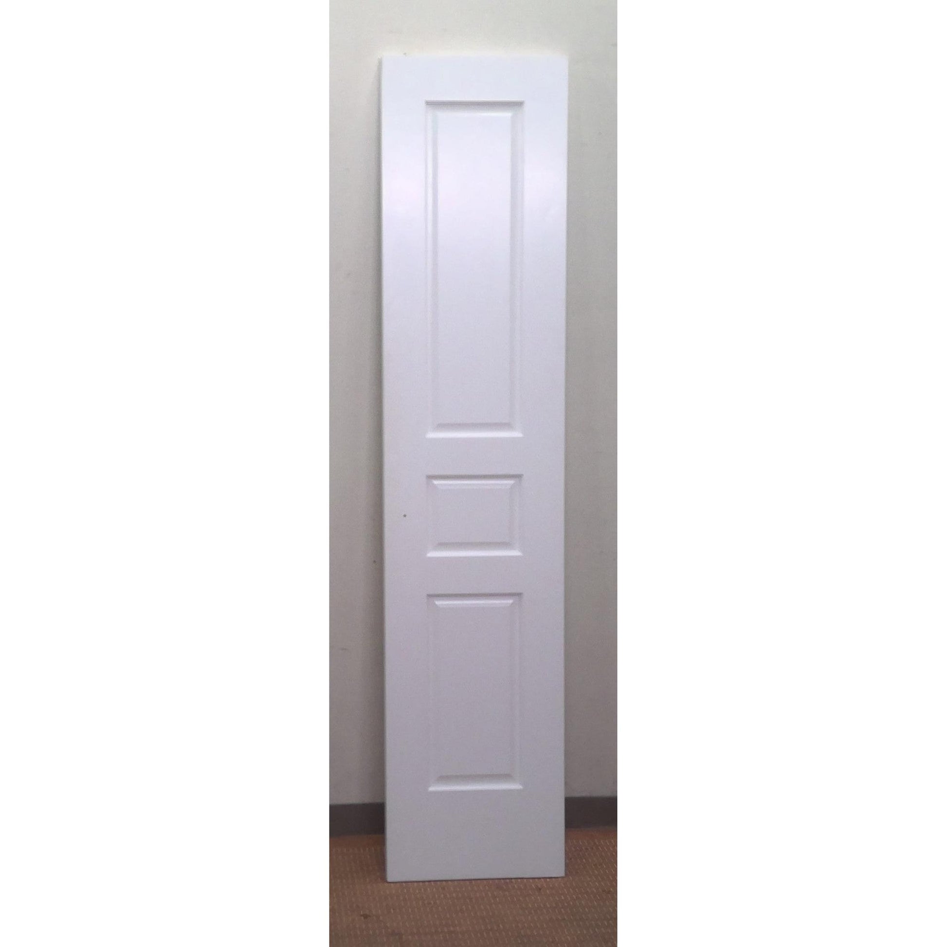 18" x 80" White 3 Panel Door