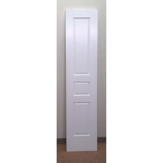 18" x 80" White 3 Panel Door
