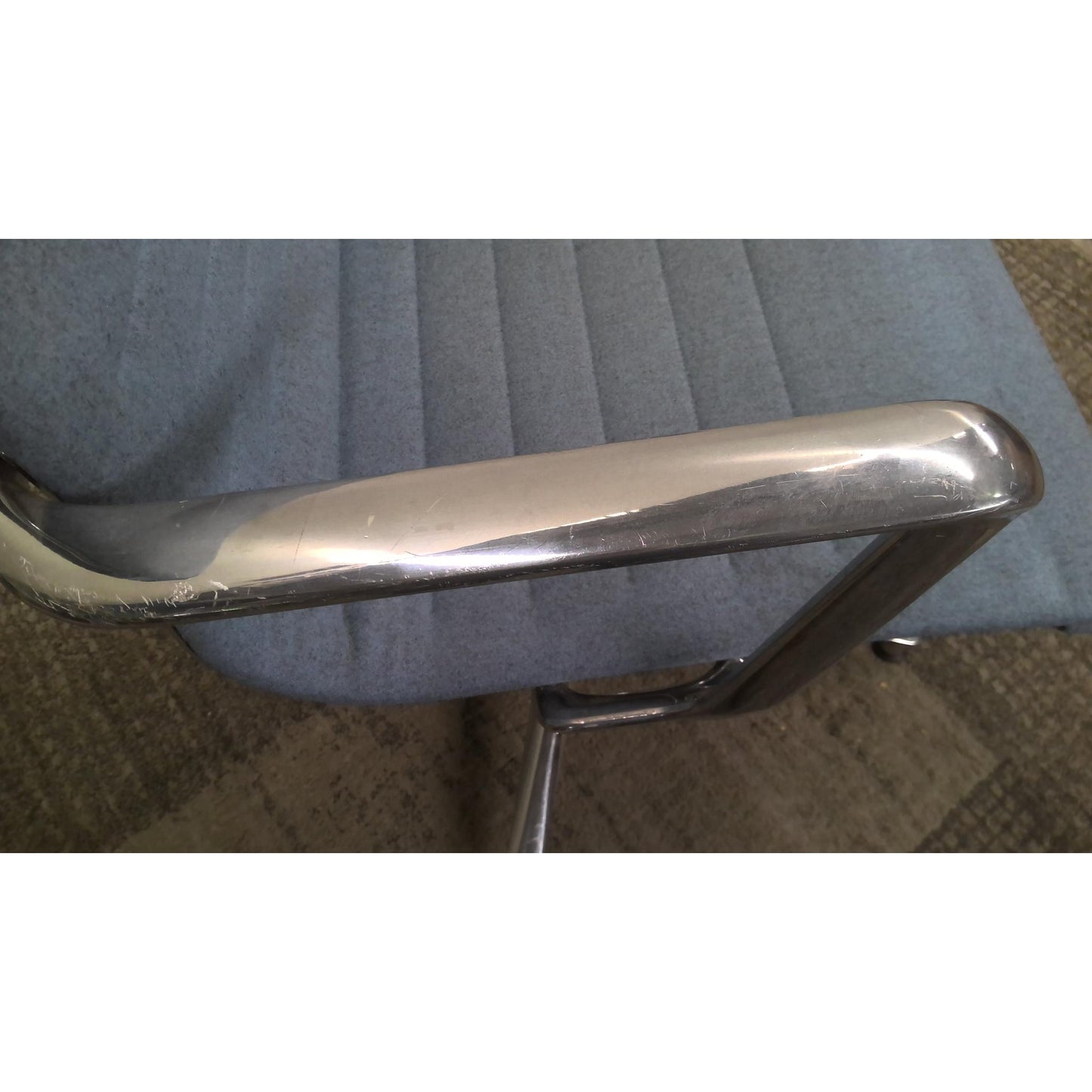 Blue Swivel Office Chair