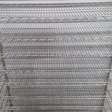 13 Tier Chrome Wire Shelving Unit